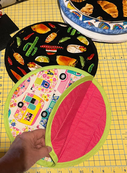 Tortilla Warmer Complete Circle Templates