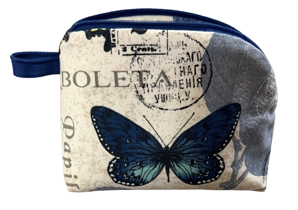 Single Curve Zip Pouch