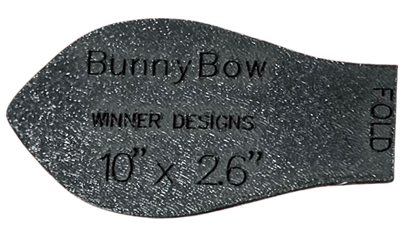 Easter Bunny Bow Template