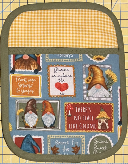 Angled Pockets Pot Holder Template Set