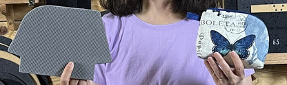 Single Curve Zip Pouch