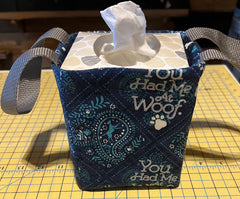 Tissue Box Holder Template - Square