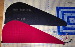 Hair Towel Wrap Template