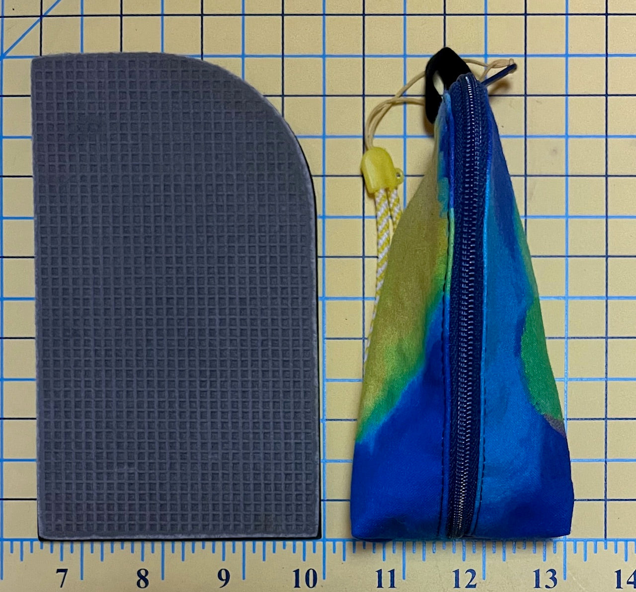 Down the Middle Mini Bag Template for Hand Sanitizer