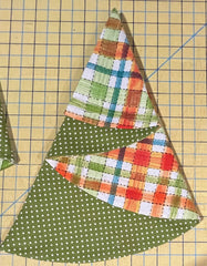 Half Circle Templates - Folded Tree Napkins, Pie/Plate Carrier