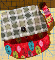 Snap Clutch Pouch 2 Piece Template Set