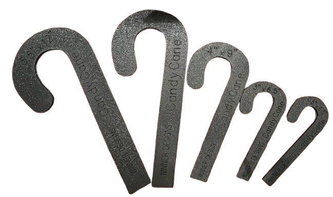 Christmas Candy Cane Templates
