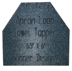 Towel Topper - Apron Loop Template