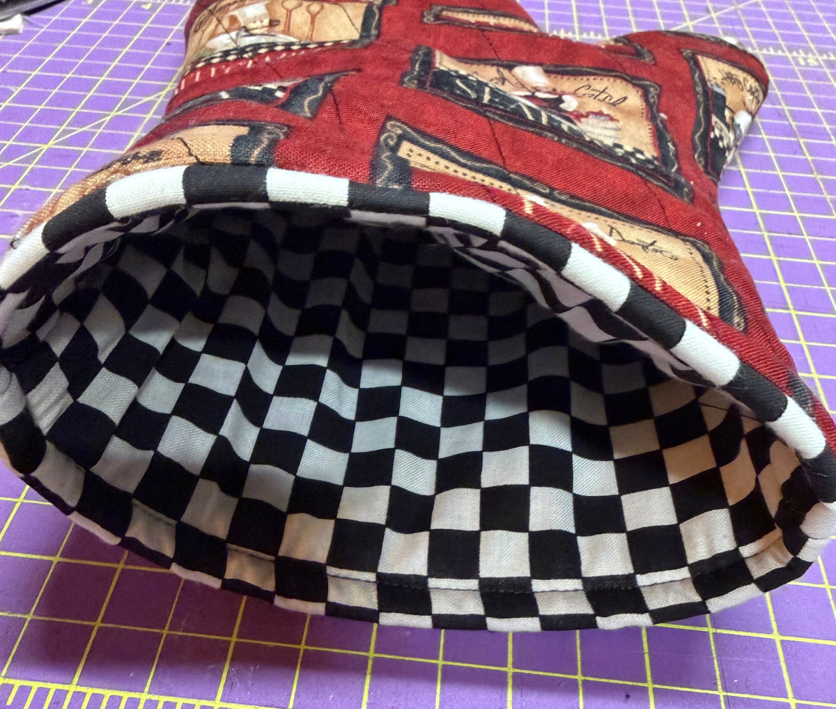 Oven Mitt Templates: Shorty, Shorty Long, for Men