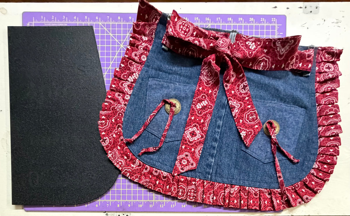 Half Apron Template + Pockets Templates