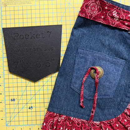 Half Apron Template + Pockets Templates