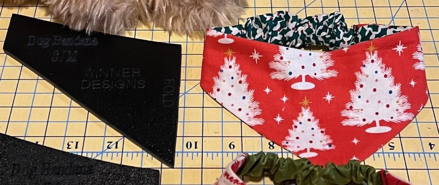 Dog Cat Bandana Templates - Elastic Slip On