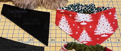 Dog Cat Bandana Templates - Elastic Slip On