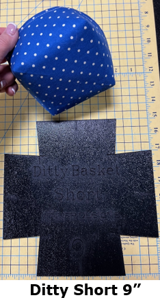 Ditty Basket Templates - Multiple Sizes