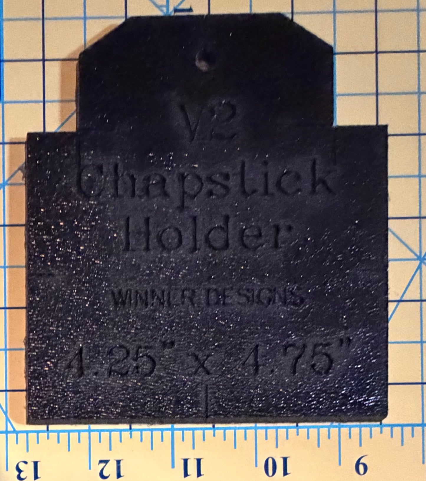 Chapstick Lipstick Lip Balm Holder Template V2