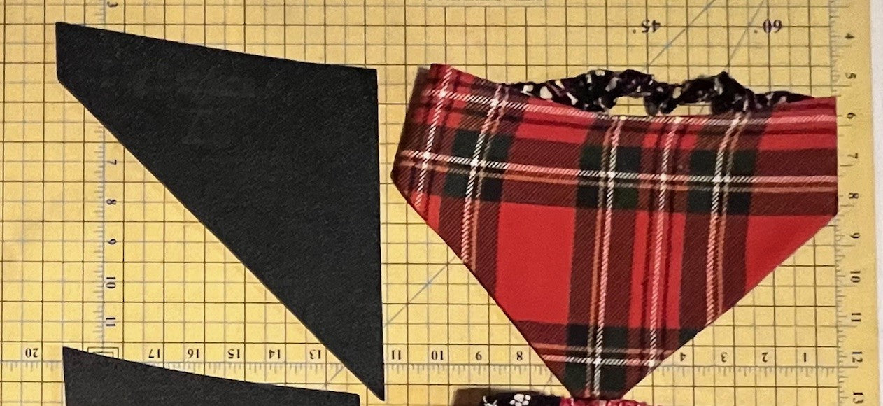 Dog Cat Bandana Templates - Elastic Slip On