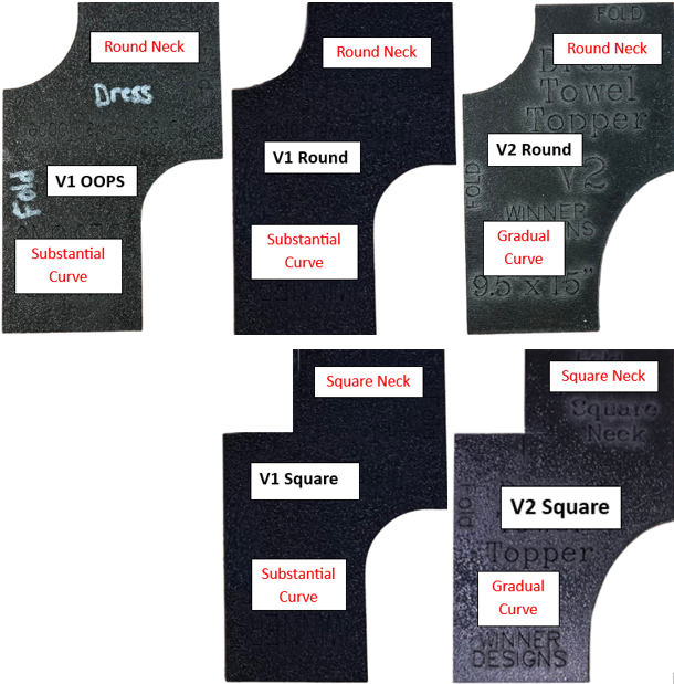 Towel Topper - Dress Templates