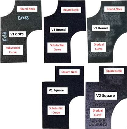 Towel Topper - Dress Templates