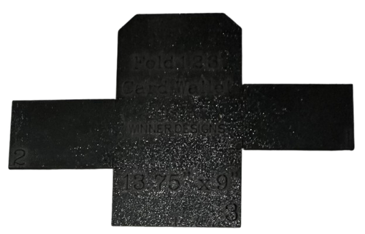 Fold 1 2 3 Card Wallet Template