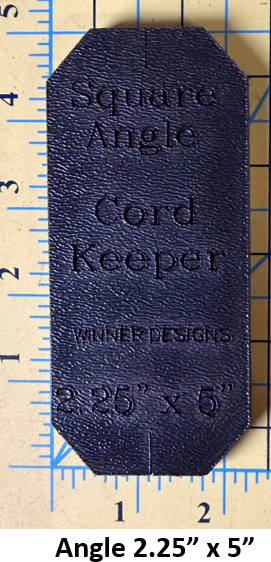 Cord Keeper Wrap Template