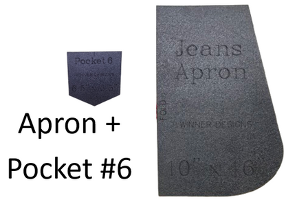 Half Apron Template + Pockets Templates