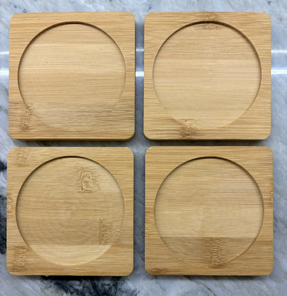 Laser Engraved Coasters