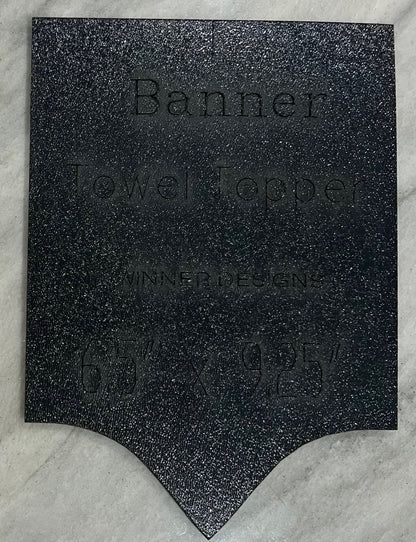 Towel Topper Template - Banner