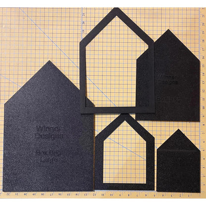 Box Bag 3 Templates, 2 Fussy Cut Frames Bundle