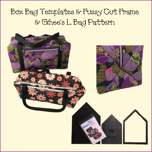 Box Bag Bundle incl. Ghees Original L Bag Pattern