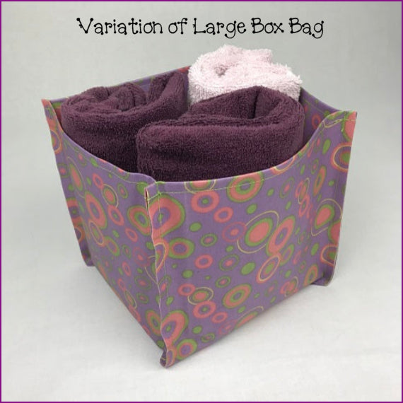 Box Bag Templates and Fussy Cut Frames