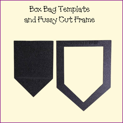 Box Bag Templates and Fussy Cut Frames
