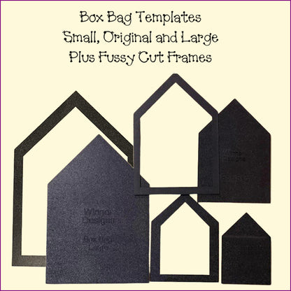 Box Bag Templates and Fussy Cut Frames