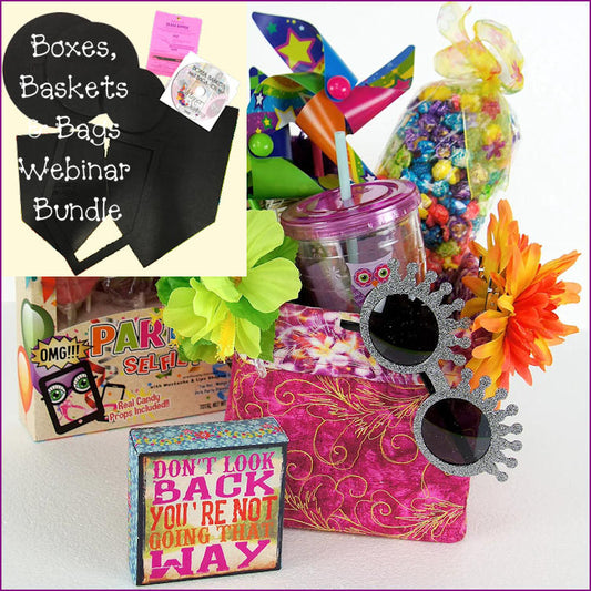 Boxes, Baskets & Bags Webinar Bundle