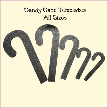 Christmas Candy Cane Templates