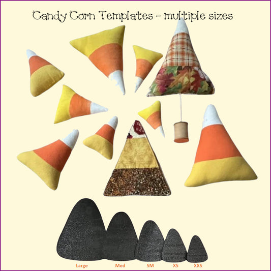Halloween Candy Corn Templates