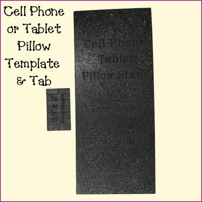 Cell Phone Pillow Stand Template