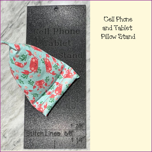 Cell Phone Pillow Stand Template