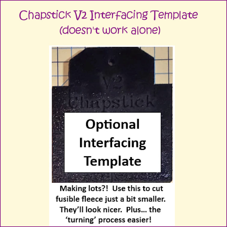 Chapstick Lipstick Lip Balm Holder Template V2