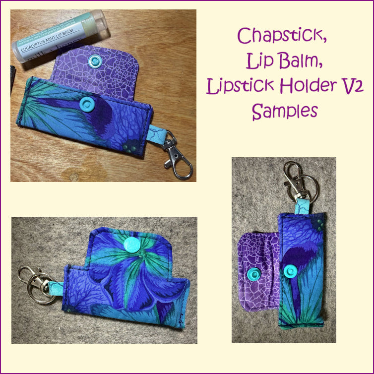 Chapstick Lipstick Lip Balm Holder Template V2