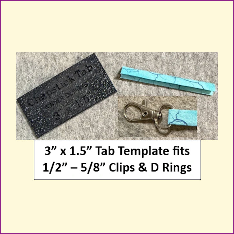 Chapstick Lipstick Lip Balm Holder Template V2
