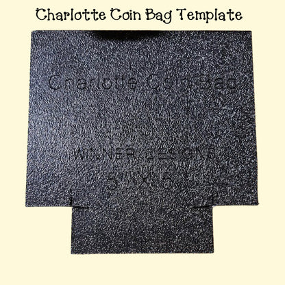 Charlotte Coin Bag Template