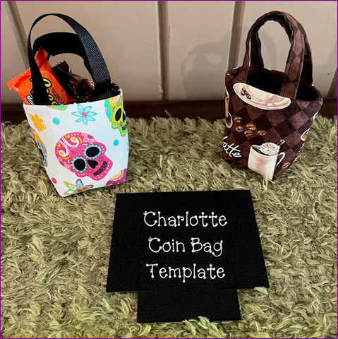 Charlotte Coin Bag Template