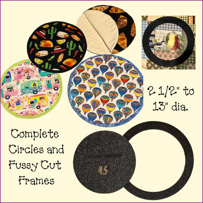Circle and Fussy Cut Frames
