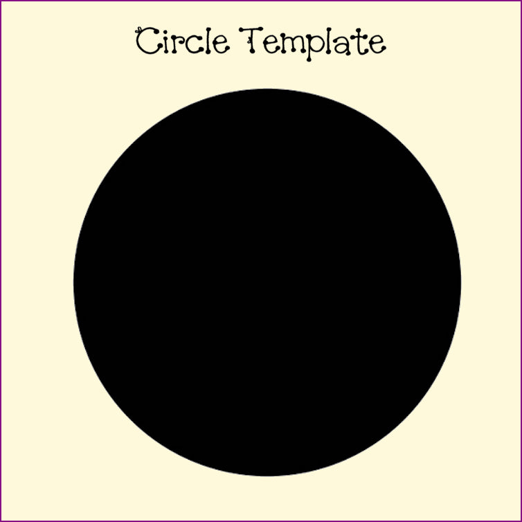 Cover Templates for Bowl, Dish, Pie Plate, Casserole & Drink