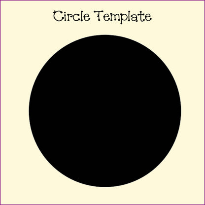 Cover Templates for Bowl, Dish, Pie Plate, Casserole & Drink