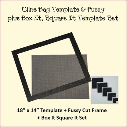 Cline (Klein) Large Tote Template