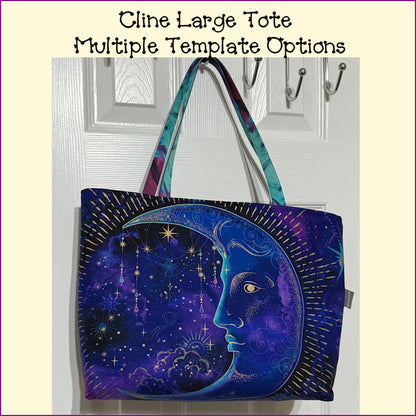 Cline (Klein) Large Tote Template