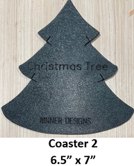 Christmas Tree Full & Half Templates