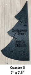 Christmas Tree Full & Half Templates