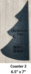 Christmas Tree Full & Half Templates